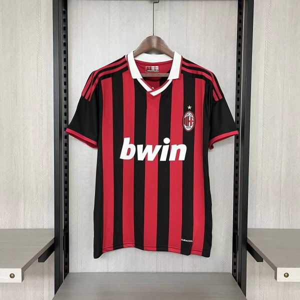 2009-10 AC Milan Home Retro S-XXL