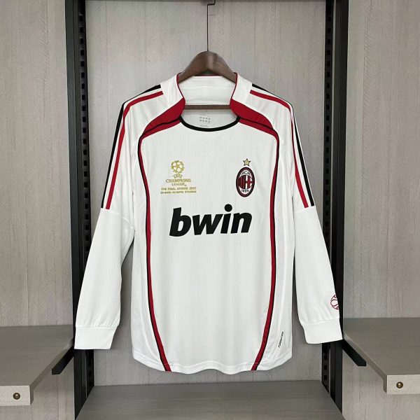 2006-07 AC Milan away long sleeve S-XXL