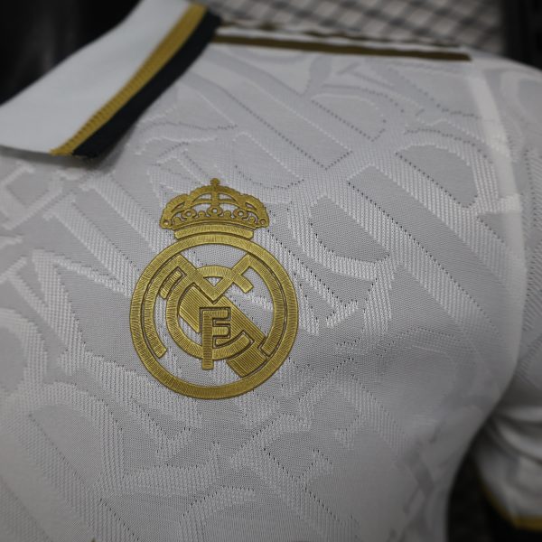 2025-26 Real Madrid Special Polo White Player S-2XL - Image 3