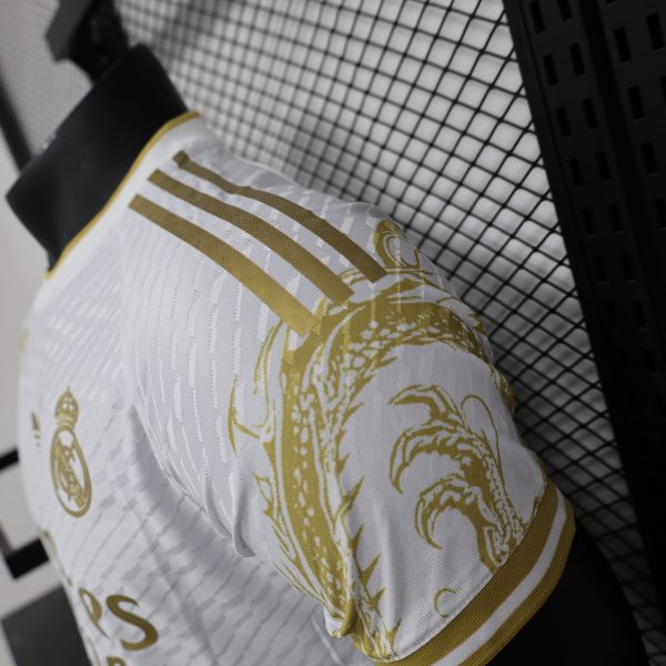 2025-26 Real Madrid Special Gold Dragon Player S-2XL - Image 4