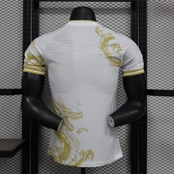 2025-26 Real Madrid Special Gold Dragon Player S-2XL - Image 2