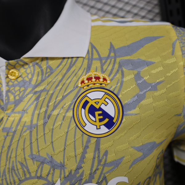 2025-26 Real Madrid Special Yellow Dragon Player S-2XL - Image 3