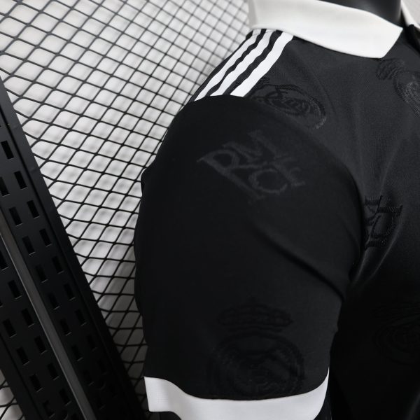 2025-26 Real Madrid Special Polo Black Player S-2XL - Image 5