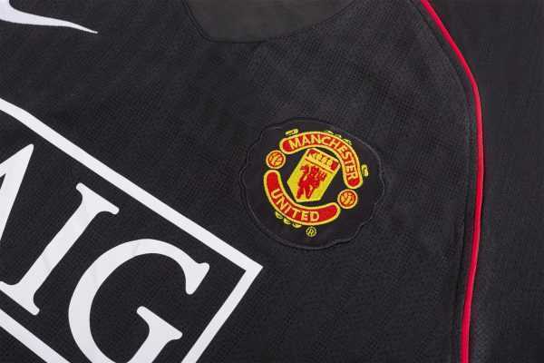 2007-08 Manchester United Away League Edition Retro S-2XL - Image 7