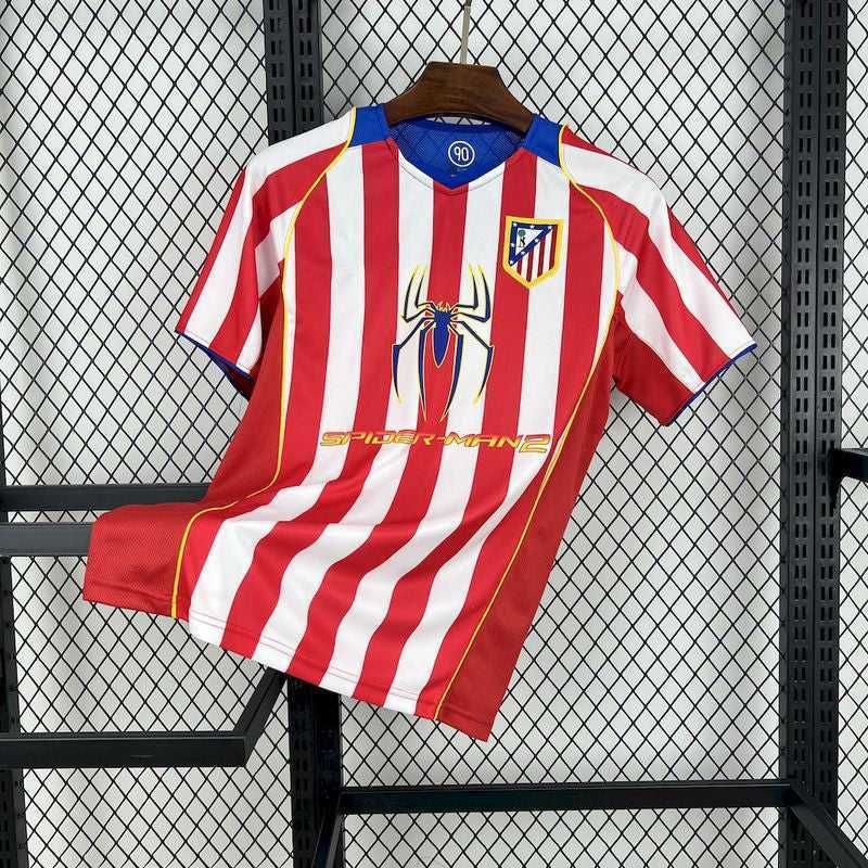 2004-05 Atletico Madrid Home Retro S-XXL