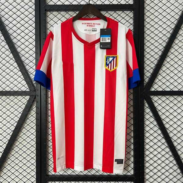 2012-13 Atletico Madrid Home Retro S-XXL