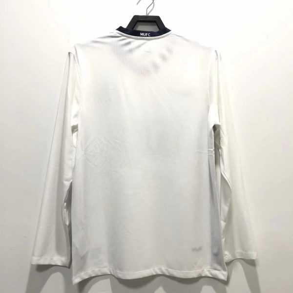 2008-09 Manchester United Away League Edition Long Sleeve S-2XL - Image 2