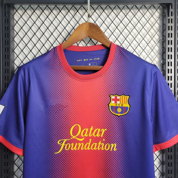 2012-13 Barcelona home Retro S-2XL - Image 2