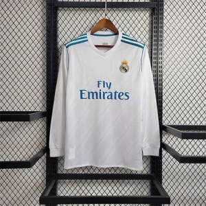2017-18 Real Madrid Home Vintage Long sleeved S-2XL