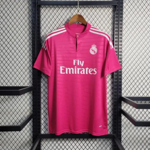 2014-15 Real Madrid Away pink Retro S-2XL