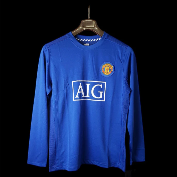 2007-08 Manchester United's third vintage long sleeved S-2XL