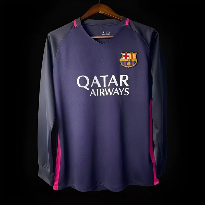 2016-17 Barcelona Long Sleeved Away S-2XL