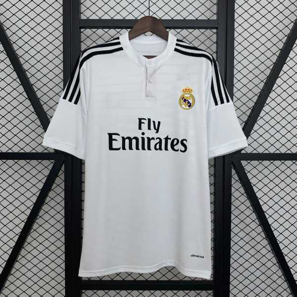 2014-15 Real Madrid Home Retro Size S-2XL