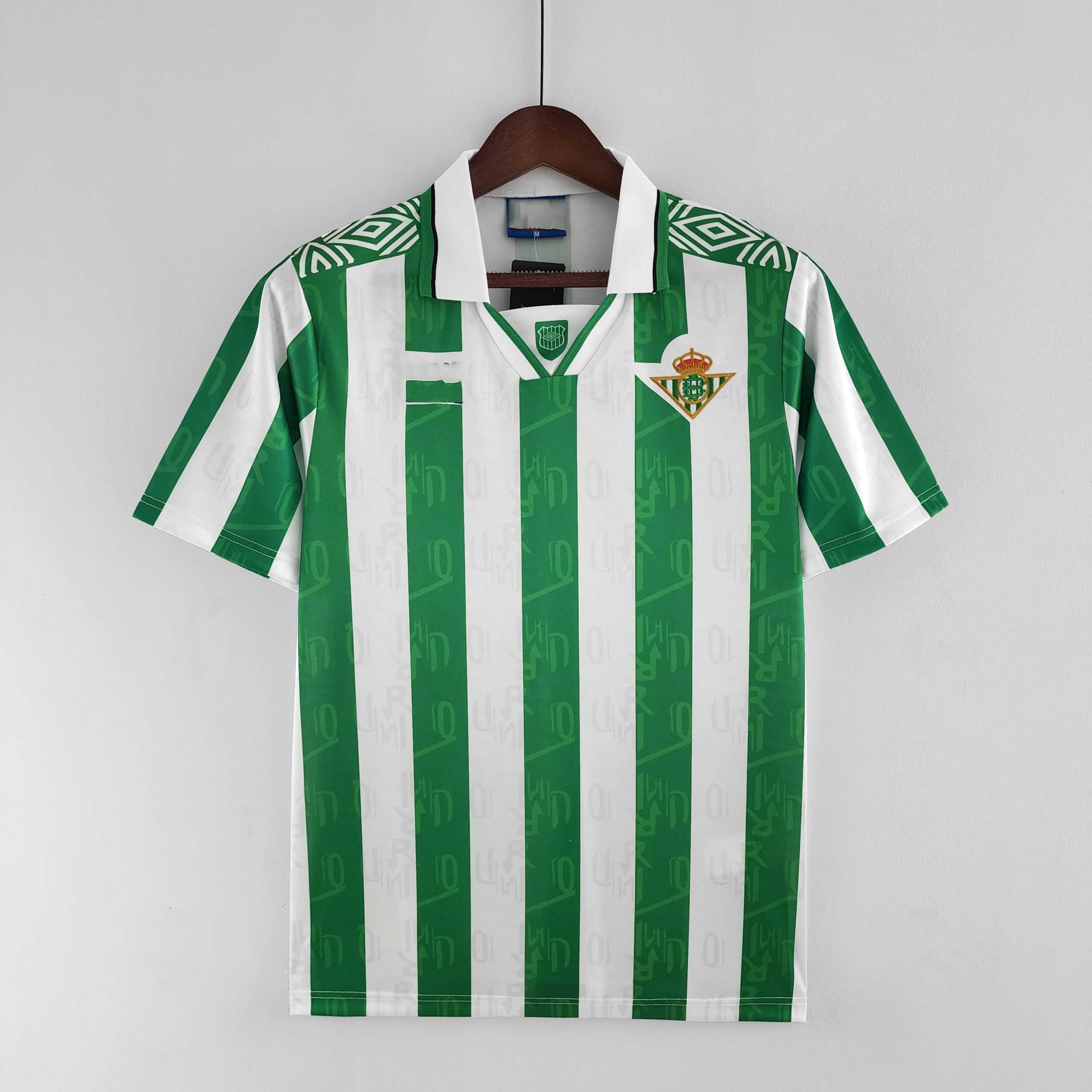 1994-95 Real Betis Home Retro S-XXL