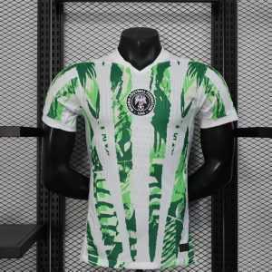 2025-26 Nigeria White Green Player S-2XL