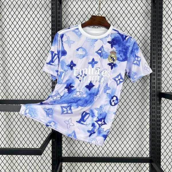 2025-26 Real Madrid L-V Blue S-2XL
