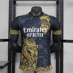 2025-26 Real Madrid Special Gold Dragon Player S-2XL