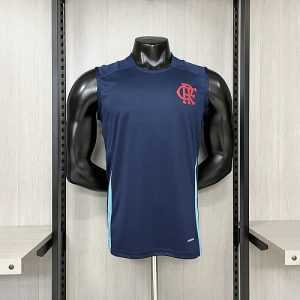 2025-26 Vest Flamengo Regata Pre-match Wear Dark Blue S-2XL