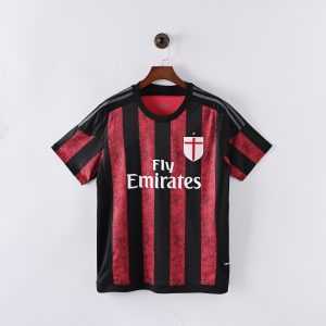 2015-16 AC Milan Home Retro S-2XL