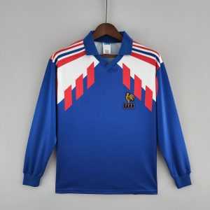 1988-90 France home Long Sleeve S-XXL
