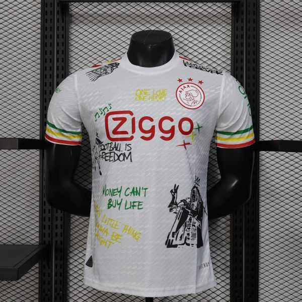 2025-26 Ajax Special White Player S-2XL