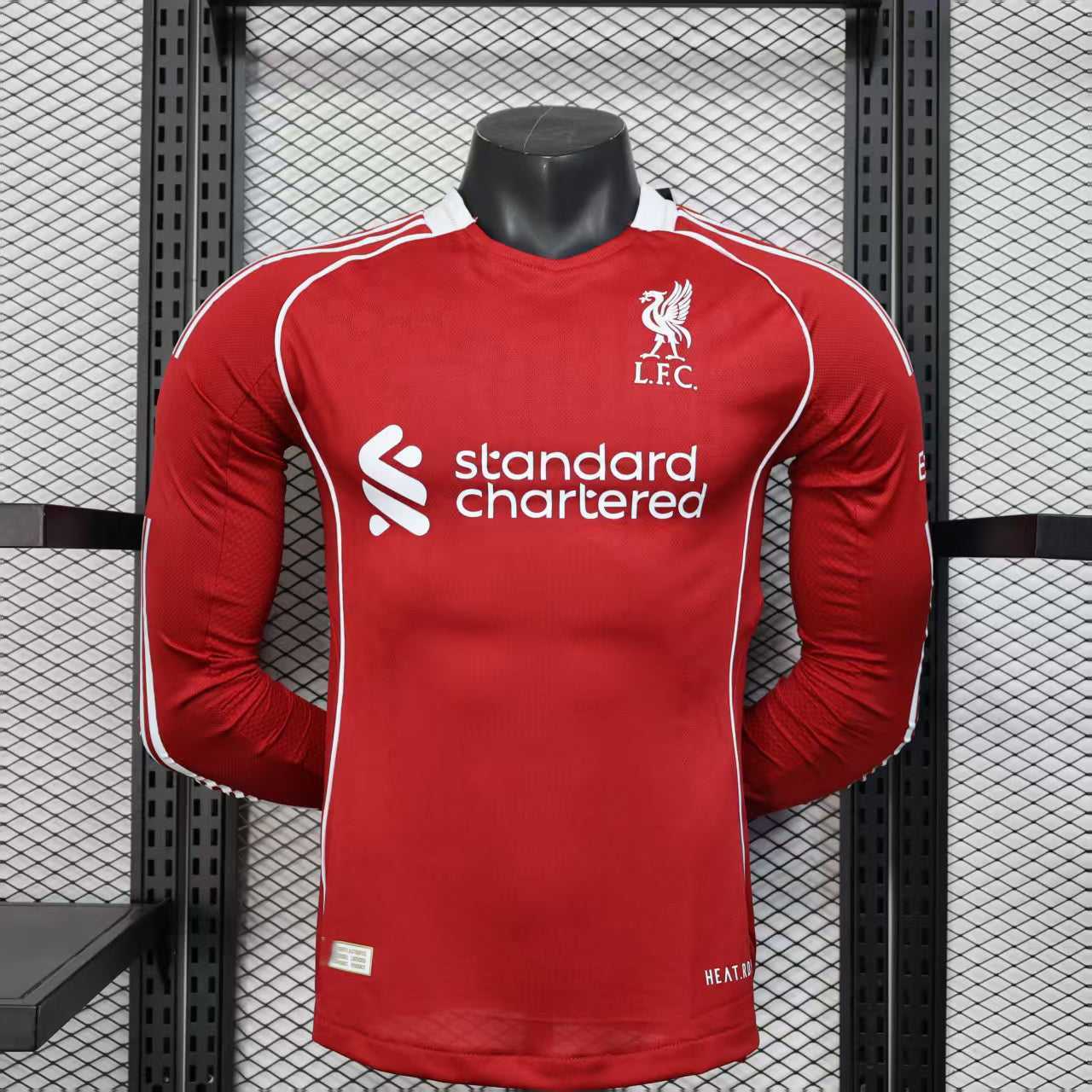 2025-26 Liverpool Home long sleeve S-2XL