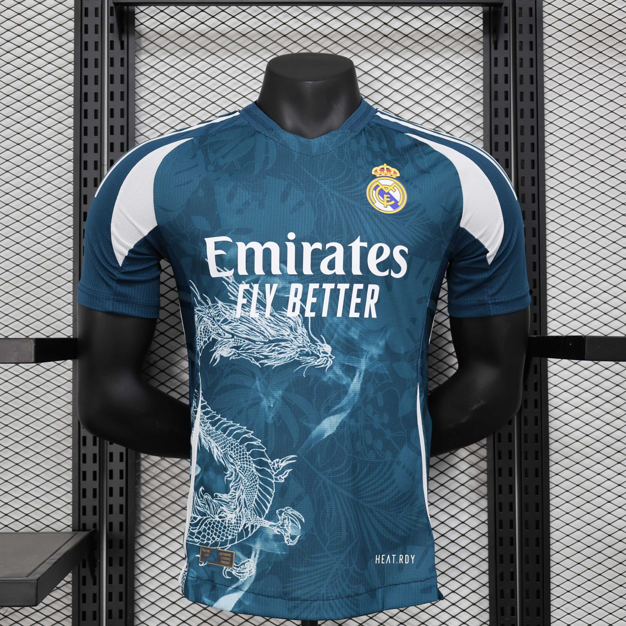 2025-26 Real Madrid Special Blue Dragon Player S-2XL