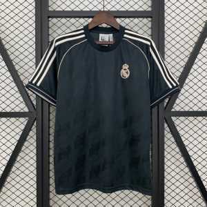 2025-26 Real Madrid Cotton T-Shirt Black S-2XL