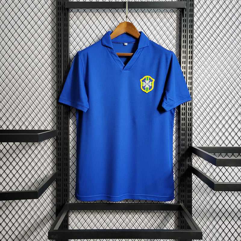 1957-62 Brazil Away Retro S-XXL