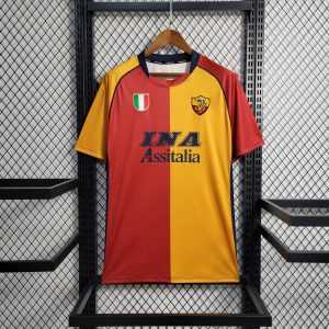 2001-02 Roma Home Retro S-XXL