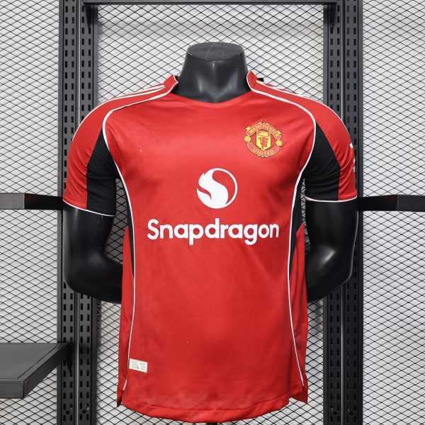 2025-26 Manchester United Home Player S-2XL