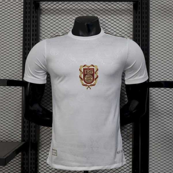 2025-26 Bayern Munich 125 Years White Player S-2XL
