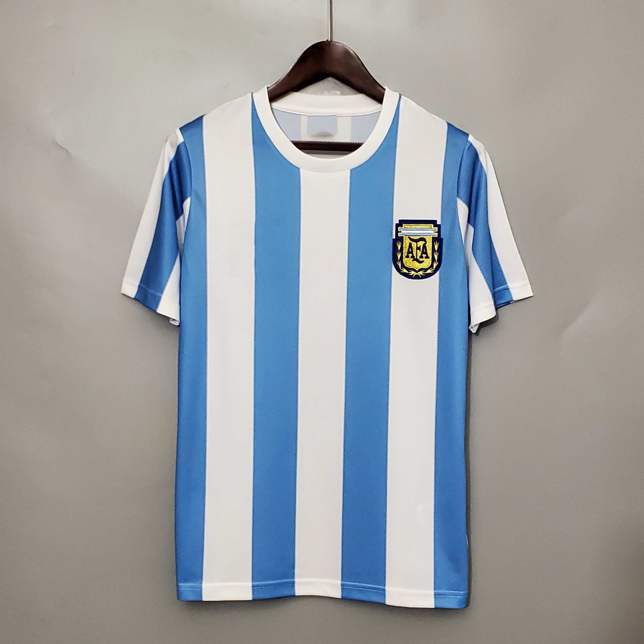 1986 Argentina Home retro S-2XL