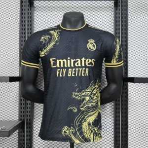 2025-26 Real Madrid Special Gold Dragon Player S-2XL