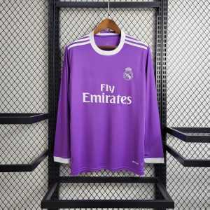 2017-18 Real Madrid away Long Sleeve S-2XL