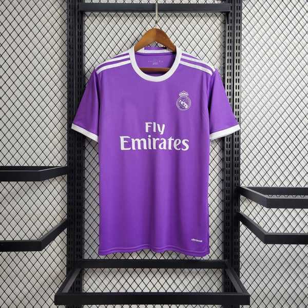 2017-18 Real Madrid Away Retro S-XXL