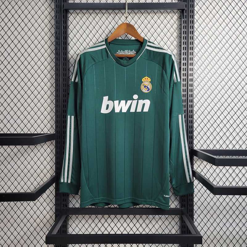 2012-13 Real Madrid Second Away Long Sleeve S-2XL