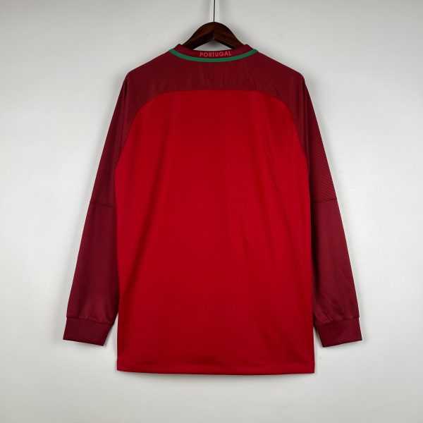 2016 Portugal home long sleeve  S-XXL - Image 2
