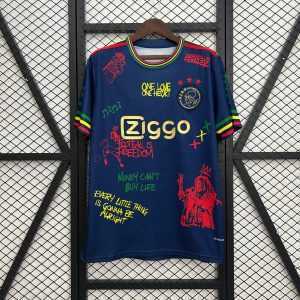 2025-26 Ajax Amsterdam Bob Marley 40th Blue S-2XL