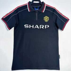 1998-99 Manchester United Black Retro S-2XL