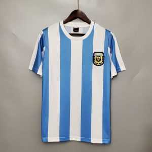1986 Argentina home Retro S-XXL