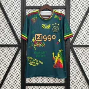 2025-26 Ajax Amsterdam Bob Marley 40th Green S-2XL