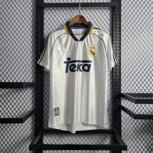 1998-00 Real Madrid home Retro Mesh material S-2XL