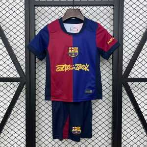 2025-26 Barcelona Travis Scott Home KIDS 16-28