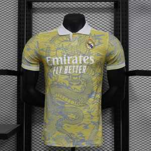 2025-26 Real Madrid Special Yellow Dragon Player S-2XL