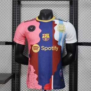 2025-26 Barcelona 10 Messi Commemorative Edition Player Size S-2XL