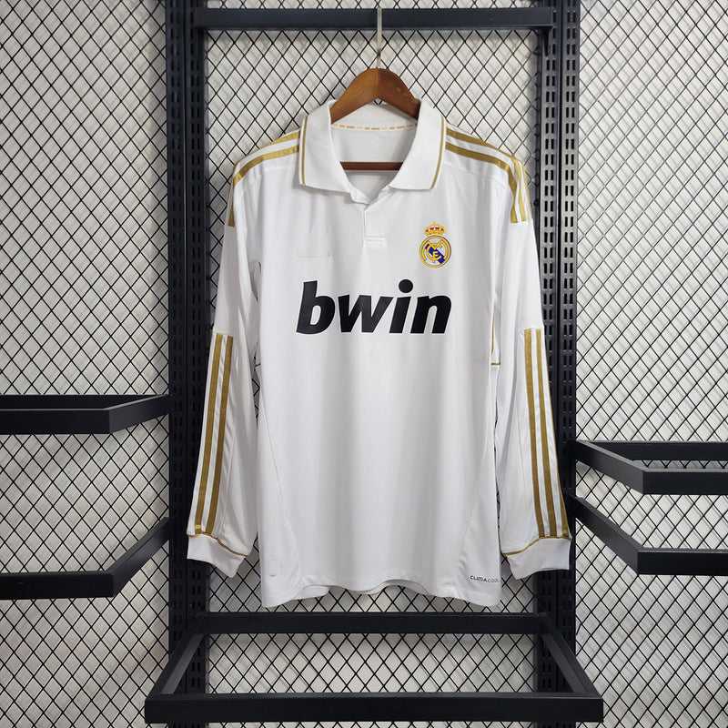 2011-12 Real Madrid Home Long Sleeve S-2XL
