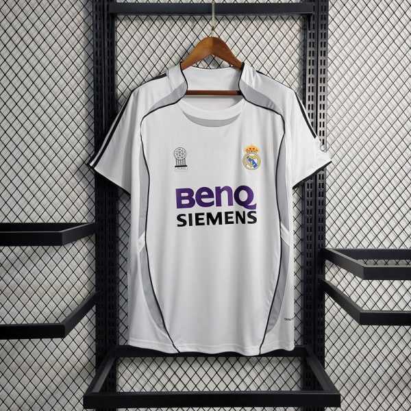 2006-07 Real Madrid Home Retro S-XXL