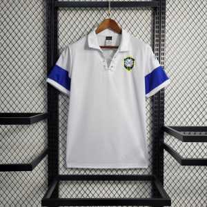 2004 Brazil White Retro S-XXL