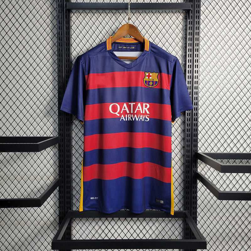2015-16 Barcelona Home Retro S-XXL